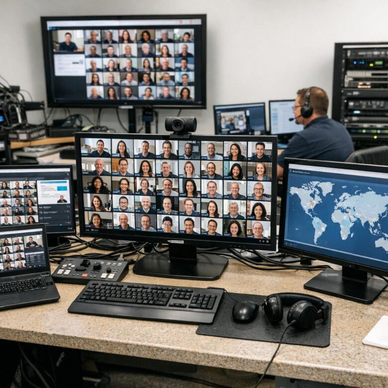Scaling Synchronous Virtual Classrooms for 1,000+ Concurrent Global Users