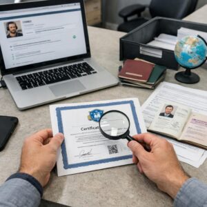 Validating Online Tech Certifications for International Work Visa Applications